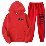 “DO WHAT YOU LOVE” HOODIE & JOGGER SET