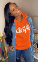“Saved & Still Dope” Orange Crush Hoodie