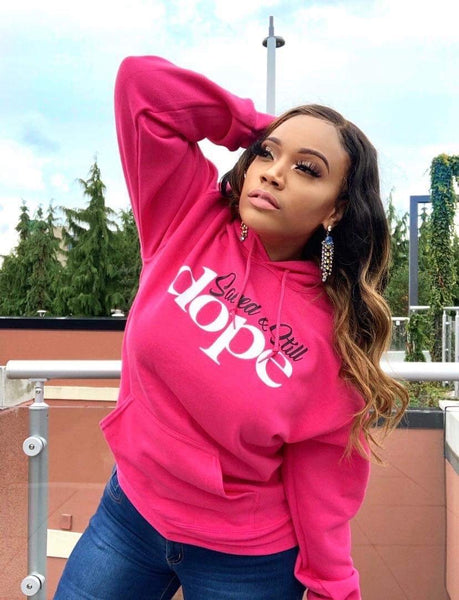 "Saved & Still Dope" Classic PINK Hoodie