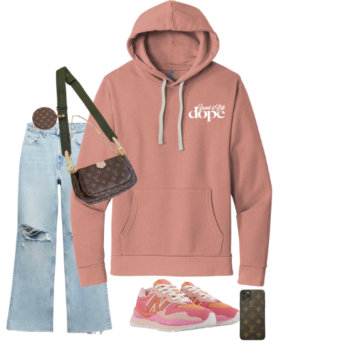 Dope rose hoodie sale