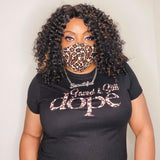 Exclusive “Saved & Still DOPE"  Leopard Print Tee