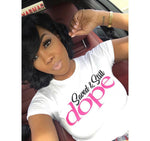 “Saved & Still DOPE" Classic White Tee