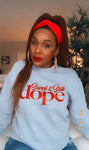 “Saved & Still Dope” Exclusive Grey & Red Sweatshirt